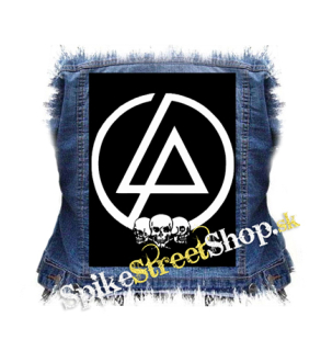 LINKIN PARK - Logo & Skulls  (2) - chrbtová nášivka