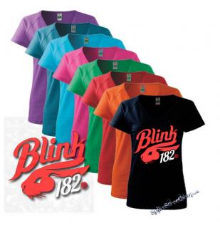 BLINK 182 - Champ - farebné dámske tričko