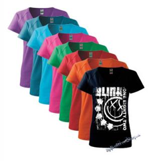 BLINK 182 - Spelled Out - farebné dámske tričko