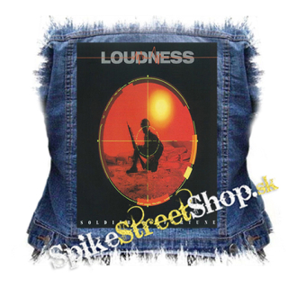 LOUDNESS - Soldier Of Fortune - chrbtová nášivka