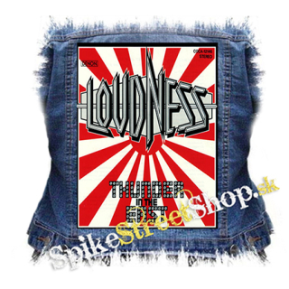 LOUDNESS - THUNDER IN THE EAST - chrbtová nášivka