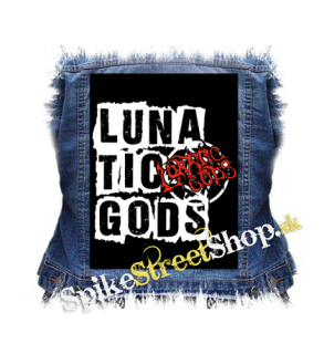 LUNATIC GODS - Logo Lunatic Gods - chrbtová nášivka