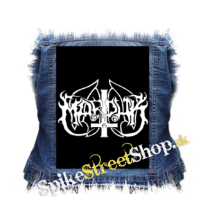 MARDUK - Logo White - chrbtová nášivka