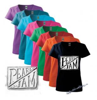 PEARL JAM - farebné dámske tričko