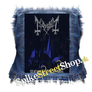 MAYHEM - De Mysteriis Dom Sathanas - chrbtová nášivka