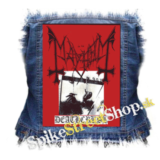MAYHEM - Deathcrush - chrbtová nášivka