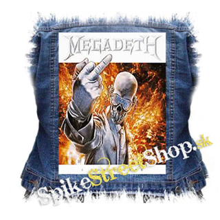 MEGADETH - I Dont Care - chrbtová nášivka