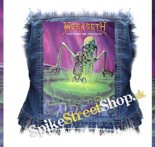 MEGADETH - No MOre Mr.Nice Guy - chrbtová nášivka