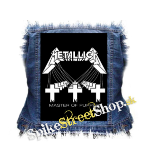 METALLICA - Master Of Puppets White - chrbtová nášivka