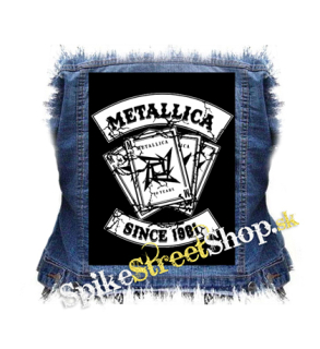 METALLICA - Since 1981 - chrbtová nášivka