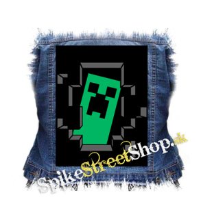 MINECRAFT - Hello I´m Creeper - chrbtová nášivka