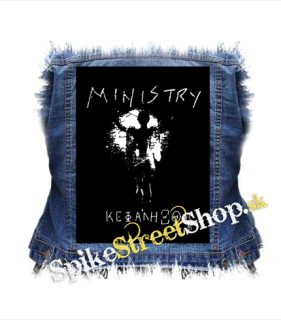 MINISTRY - Psalm 69 (White Motive) - chrbtová nášivka