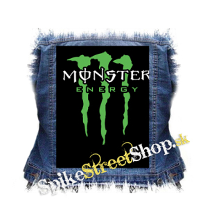 MONSTER ENERGY - Logo Crest - chrbtová nášivka