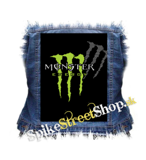 MONSTER ENERGY - Logo Honey Bee - chrbtová nášivka