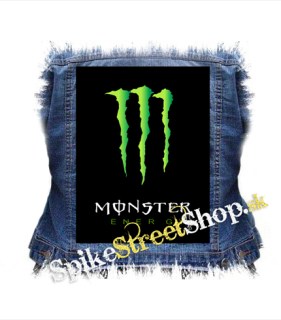 MONSTER ENERGY - Logo - chrbtová nášivka