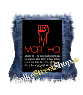 MOR HO - chrbtová nášivka