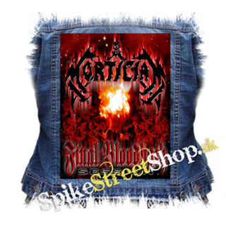 MORTICIAN - Final Bloodbath Session - chrbtová nášivka