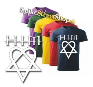 HIM - HEARTAGRAM - farebné pánske tričko