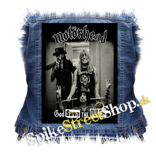 MOTORHEAD - God Save The Queen - chrbtová nášivka