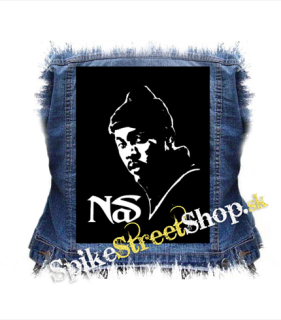 NAS - Logo & Portrait - chrbtová nášivka
