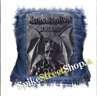NECRONOMICON - Screams - chrbtová nášivka
