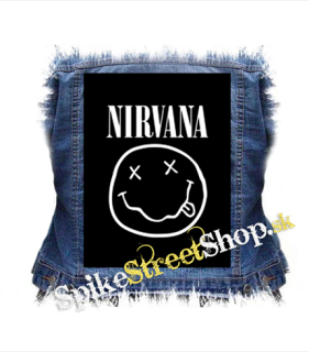 NIRVANA - Logo & Smile - chrbtová nášivka