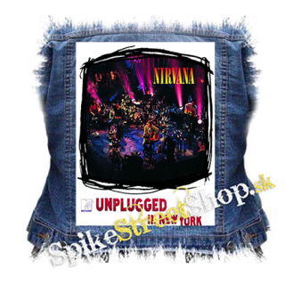 NIRVANA - MTV Unplugged In New York - chrbtová nášivka