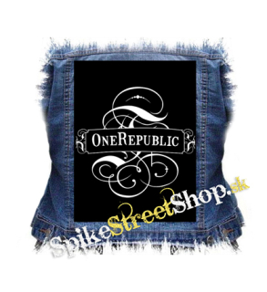 ONE REPUBLIC - Logo - chrbtová nášivka