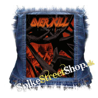 OVERKILL - I Hear Black - chrbtová nášivka