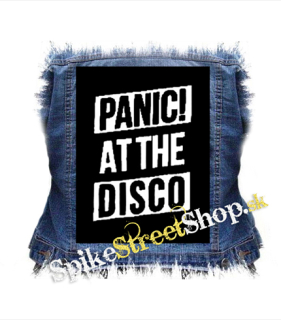 PANIC AT THE DISCO - Big Logo - chrbtová nášivka