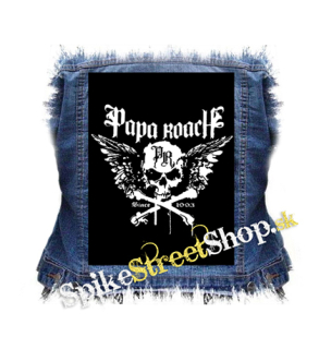 PAPA ROACH - Crossbones Since 1993 - chrbtová nášivka