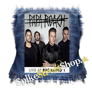 PAPA ROACH - Live At BBC Radio 1 - chrbtová nášivka