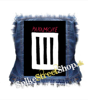 PARAMORE - 3 Bar - chrbtová nášivka
