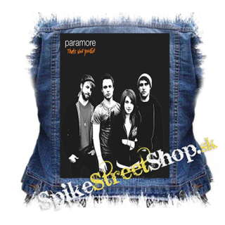 PARAMORE - That's What You Get - chrbtová nášivka