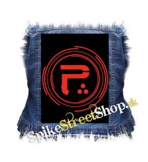 PERIPHERY - Red Logo - chrbtová nášivka