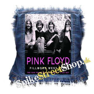 PINK FLOYD - Fillmore West 1970 - chrbtová nášivka