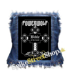POWERWOLF - Bible Of The Beast - chrbtová nášivka
