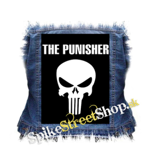 PUNISHER - Logo & Skull - chrbtová nášivka
