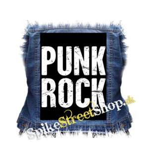 PUNKROCK - Logo Motív 2 - chrbtová nášivka