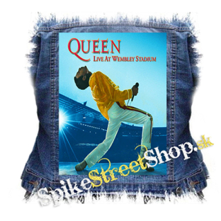 QUEEN - Live At Wembley Stadium - chrbtová nášivka