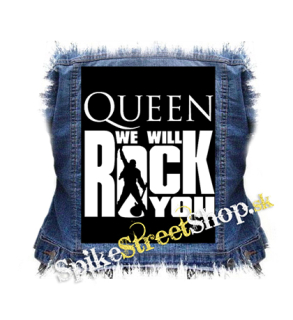 QUEEN - We Will Rock You (2) - chrbtová nášivka
