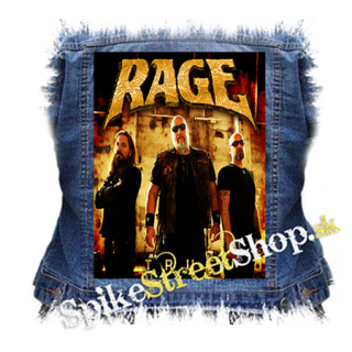 RAGE - True Poster - chrbtová nášivka