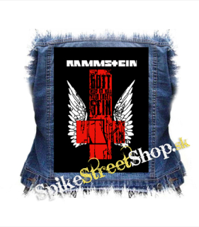 RAMMSTEIN - Engel Cross - chrbtová nášivka