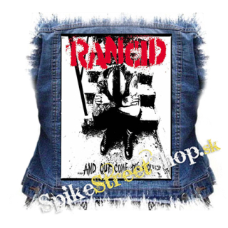 RANCID - ...And Out Come The Wolves - chrbtová nášivka