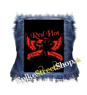 RED HOT CHILI PEPPERS - Red Logo Table - chrbtová nášivka