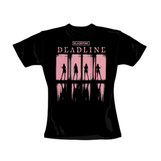 BLACKPINK - Deadline - čierne dámske tričko