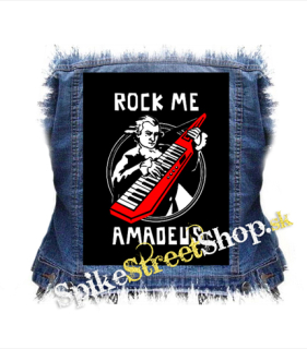 ROCK ME AMADEUS - chrbtová nášivka