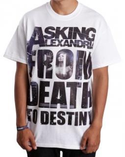 ASKING ALEXANDRIA - From Death To Destiny White - biele pánske tričko