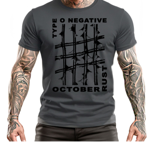 TYPE O NEGATIVE - October Rust - šedé pánske tričko
