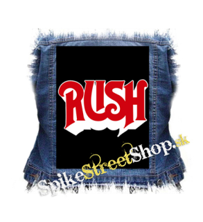 RUSH - Logo Red - chrbtová nášivka